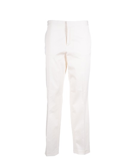 Shop FABIANA FILIPPI  Pantalone: Fabiana Filippi pantalone Montefalco in gabardina.
Gabardina di cotone.
Filo diamante.
Linea regular.
Composizione: 97% Cotone, 3% Elastan.
Made in Italy.. PAD265F326L192-0142
